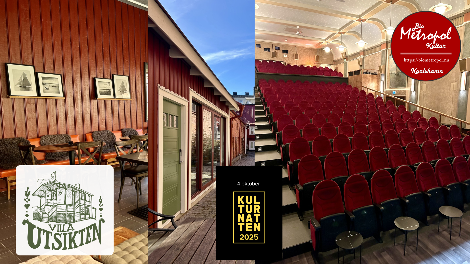 Bio Metropol Kultur - Kulurnatten - Karlshamn